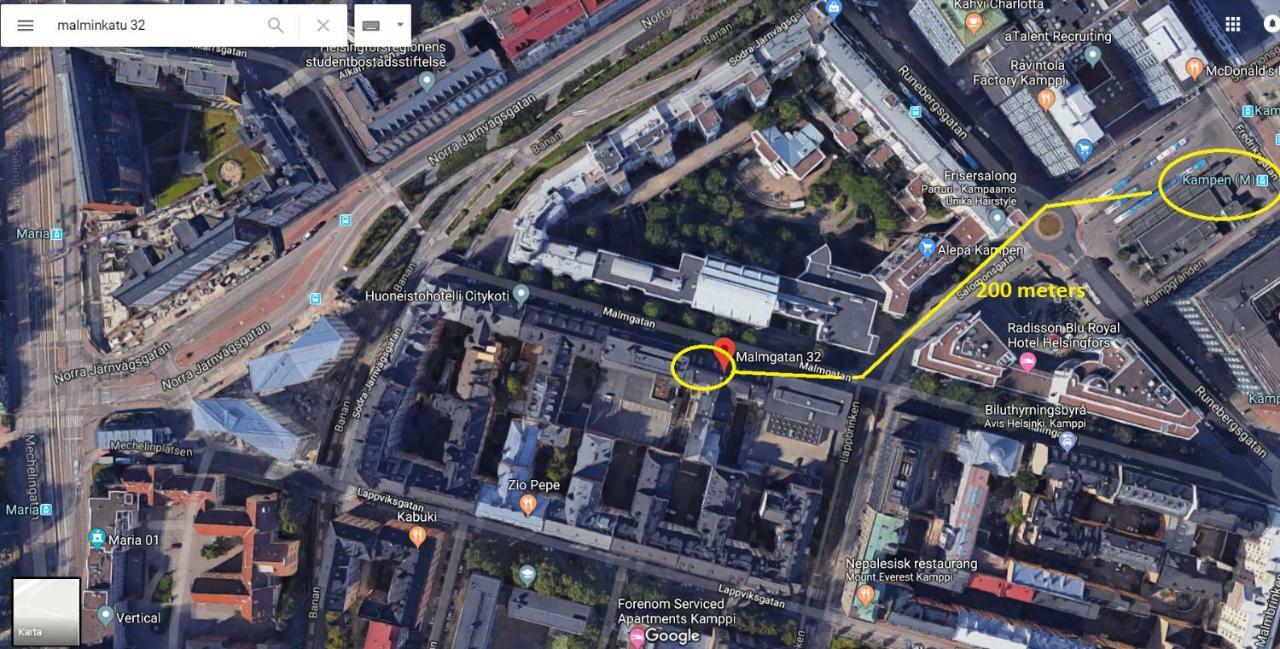 Studio In Helsinki City Center Apartment Luaran gambar